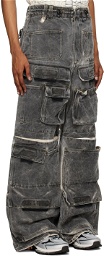 Diesel Gray P-Onlypocket Jeans