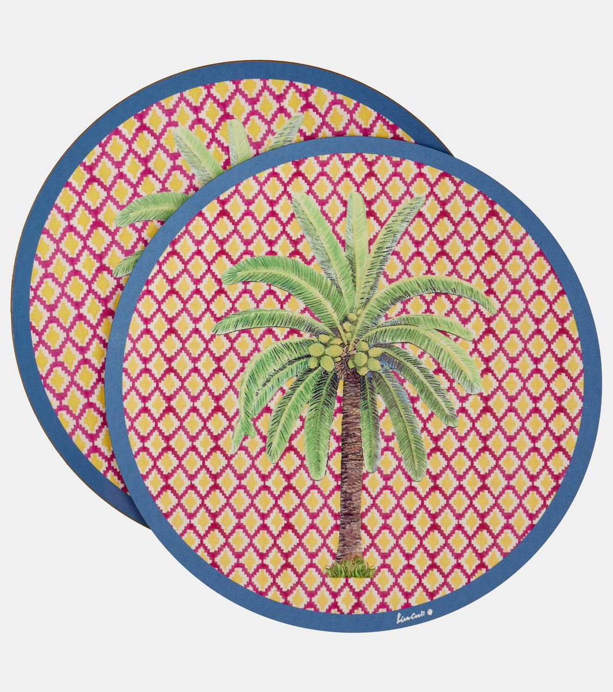 Lisa Corti Hima Palma set of 2 placemats
