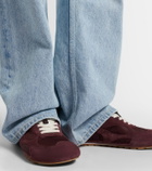 Bottega Veneta Orbit Flash suede-trimmed sneakers