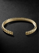 David Yurman - Sculpted Cable 18-Karat Gold Cuff - Gold