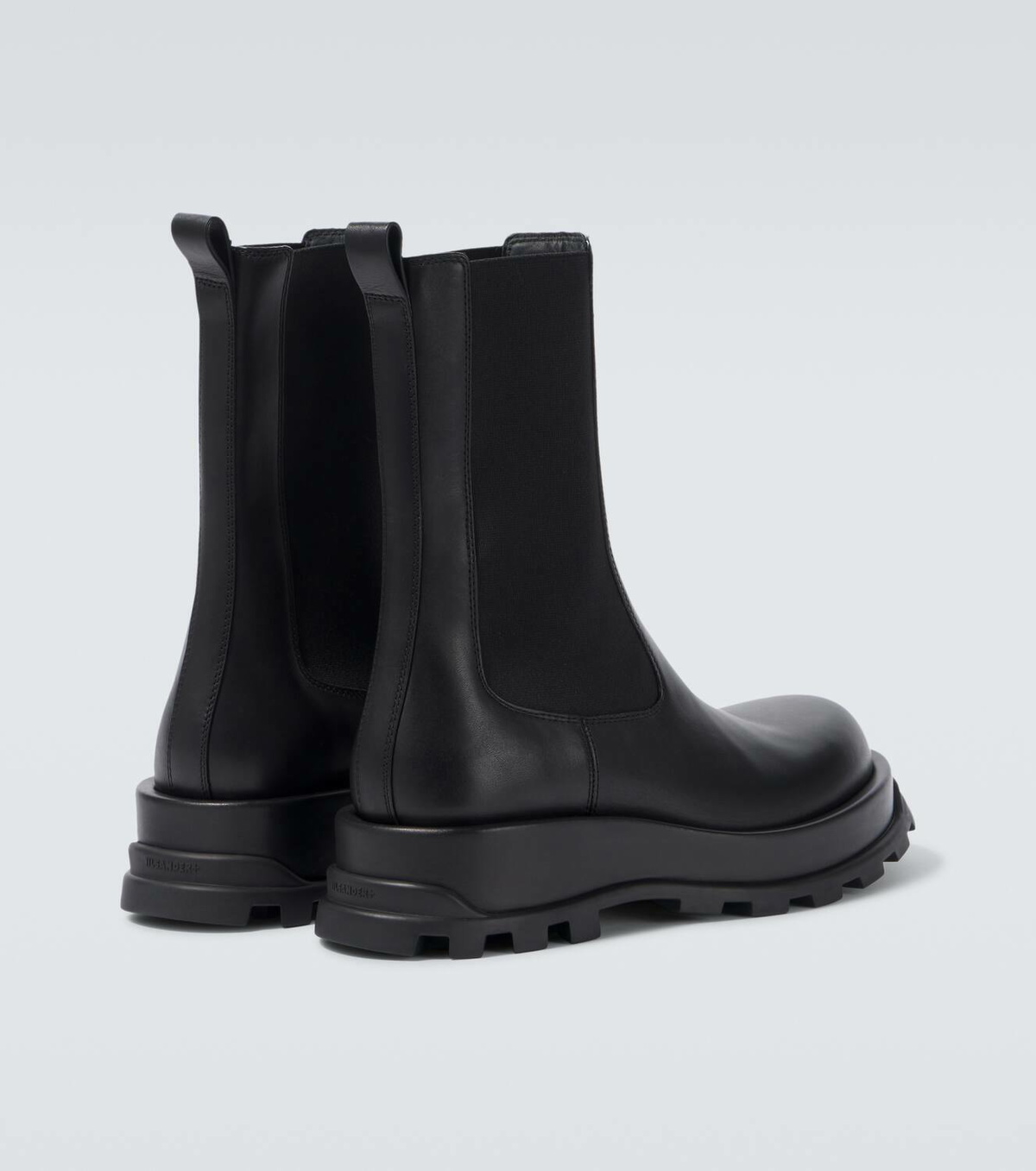 Jil Sander Leather Chelsea boots