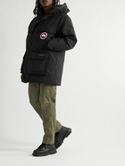 Canada Goose - Expedition Logo-Appliquéd Artic Tech® Hooded Down Jacket - Black