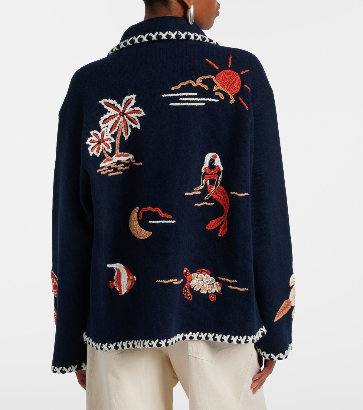 Alanui Remember Me virgin wool jacket