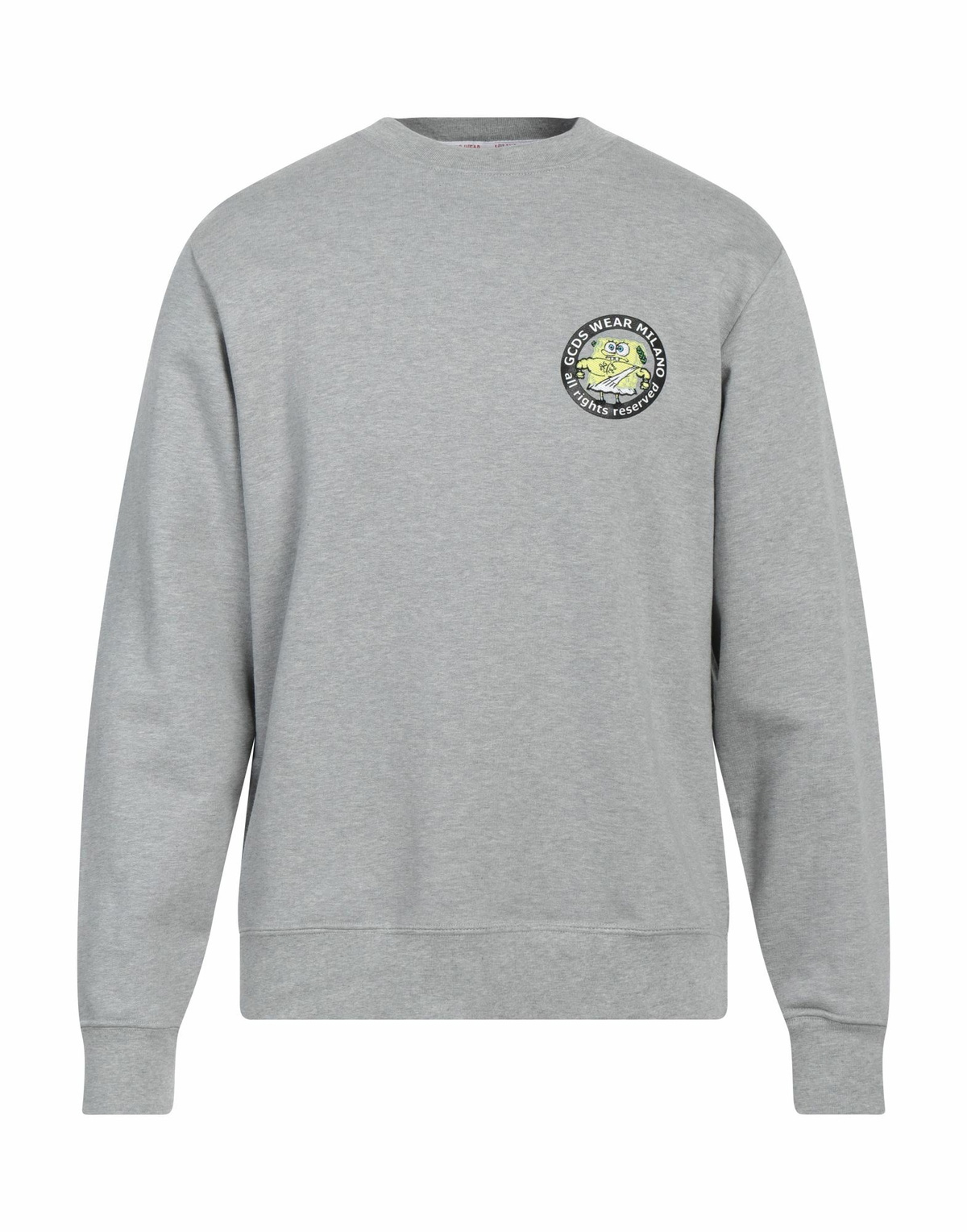 Gcds Mens Sweatshirt Light in Grey