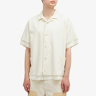 Vans Men's OTW Double Hem Woven Shirt in Antique White