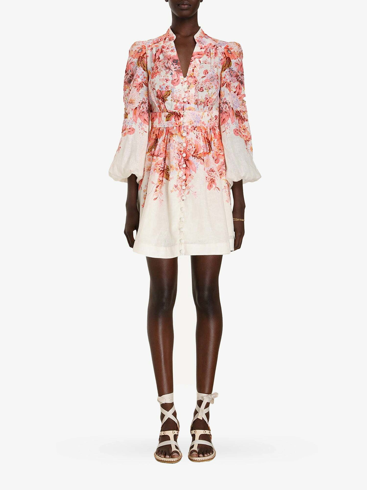 ワンピース ZIMMERMANN Woman Dress Multicolor 2478DRS254 CRMBLUPOS Zimmermann Dress Multicolor Womens Zimmermann