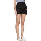 Carven Black Bloomer Shorts