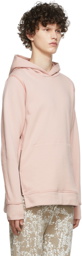 John Elliott Pink Cotton Villain Hoodie