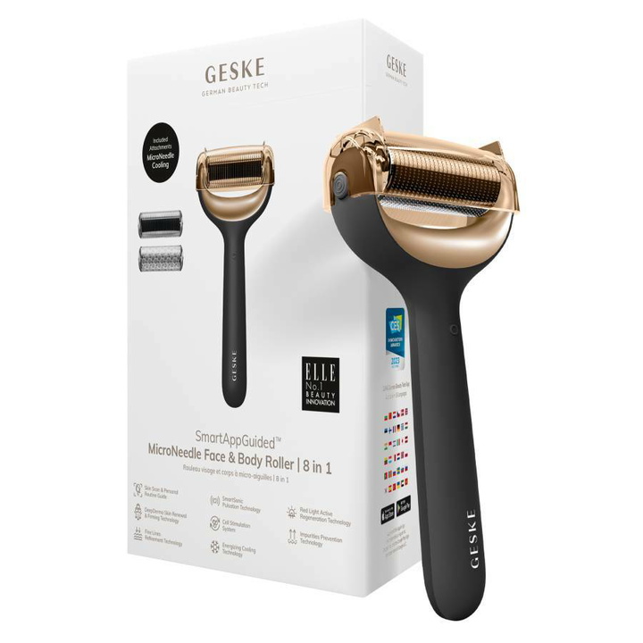 Photo: GESKE MicroNeedle Face & Body Roller 8 in 1
