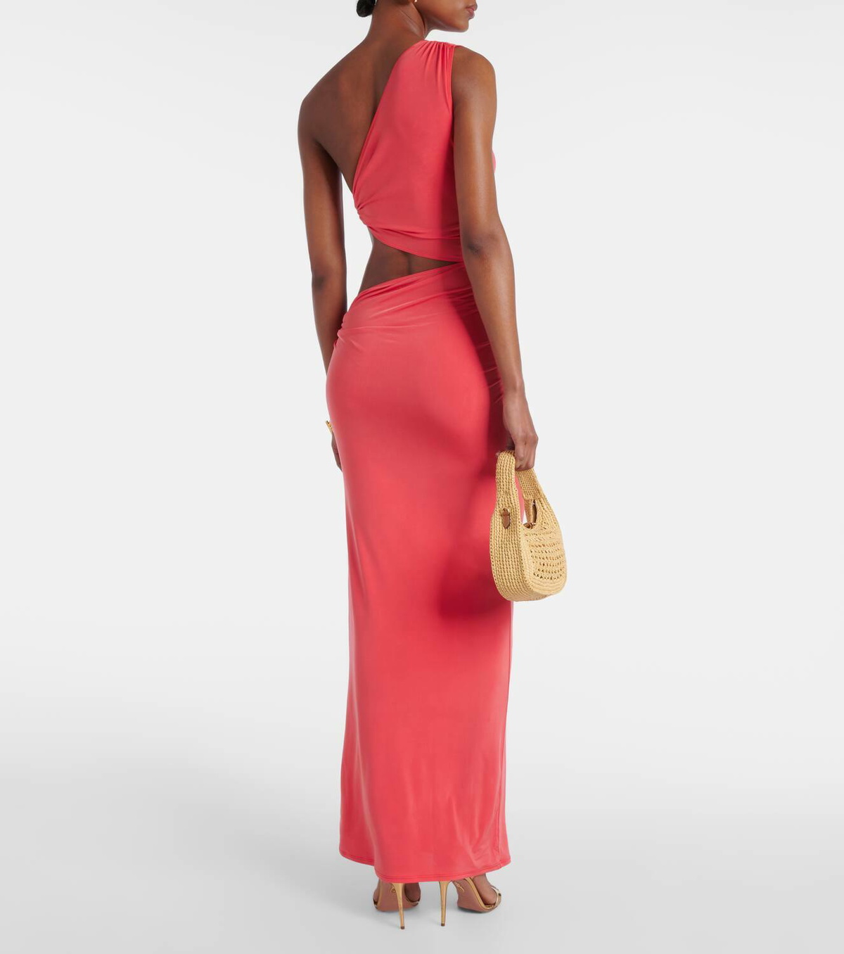 Jade Swim Yana cutout jersey maxi dress
