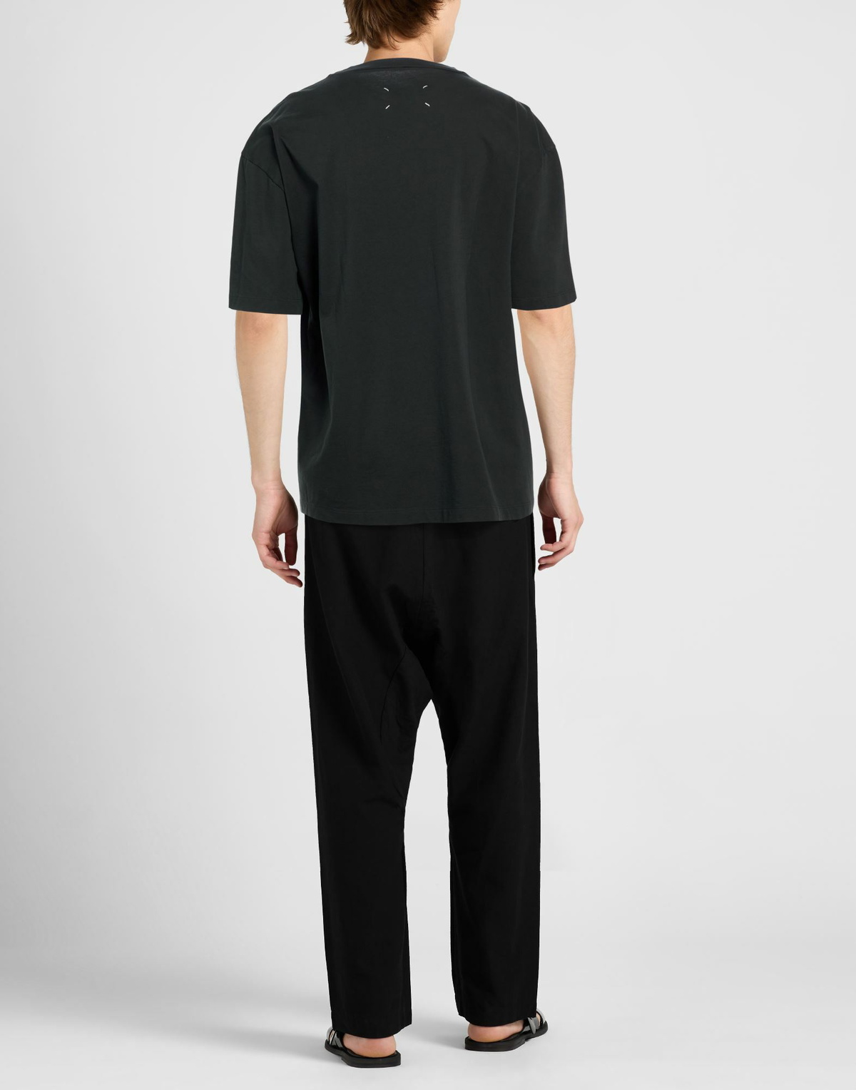 Maison Margiela Mens T-shirt in Black