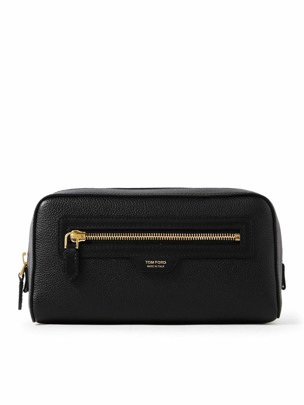 Photo: TOM FORD - Full-Grain Leather Wash Bag