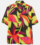 Louisa Ballou - Weekend printed cotton shirt