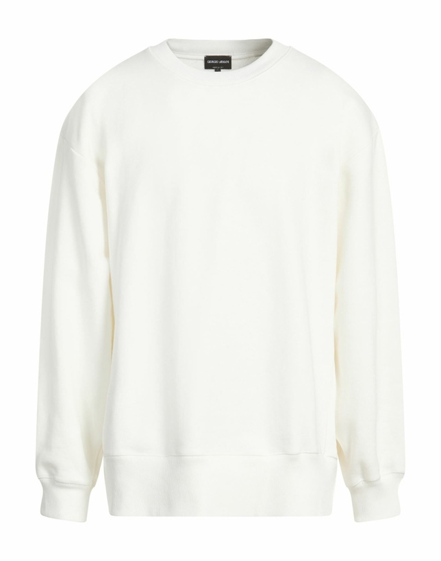 Photo: Giorgio Armani Mens Sweatshirt in Off white