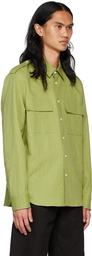 System Green Cotton Shirt