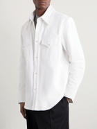 Gabriela Hearst - Richard Denim Western Shirt - White