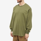 WTAPS Men's Long Sleeve All 02 T-Shirt in Olive Drab