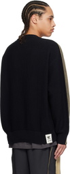 Song for the Mute Black adidas Originals Edition 005 Crew Knit Sweater
