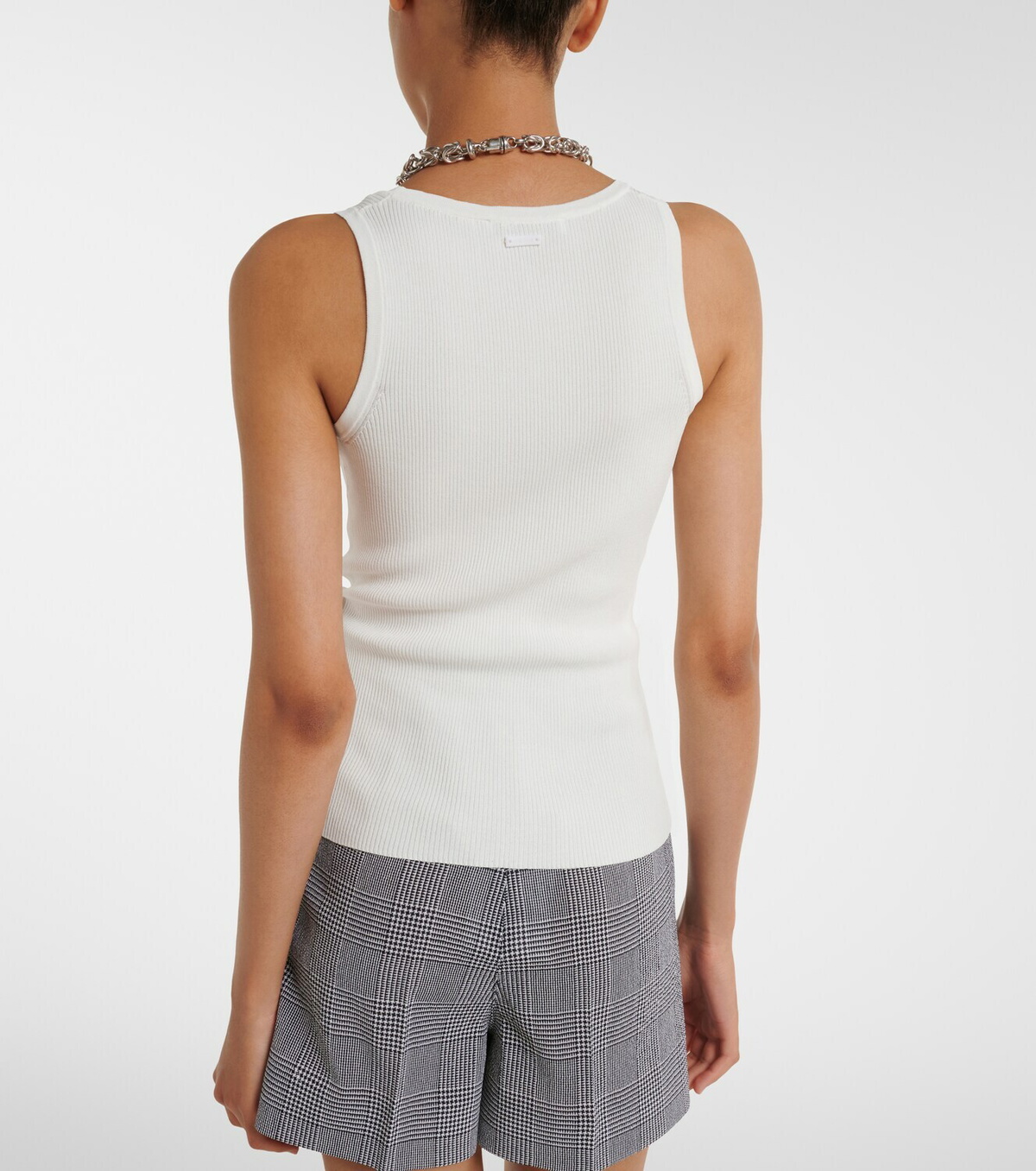 Max Mara Ribbed-knit jersey tank top