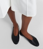 Toteme Leather ballet flats