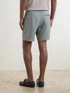 SEASE - Cod-2 Straight-Leg Hemp Drawstring Shorts - Green