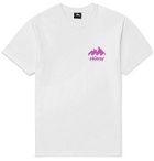 Stüssy - Logo-Print Cotton-Jersey T-Shirt - White