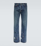 Undercover Beaded straight jeans