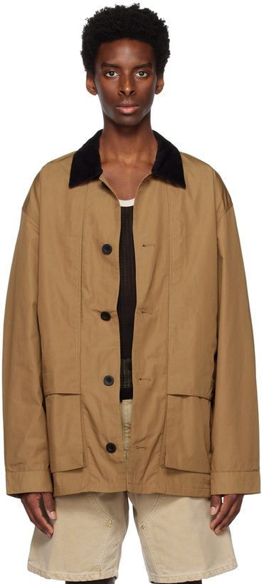 Photo: Carhartt Work In Progress Tan Darper Jacket