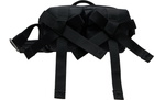Simone Rocha Black Beaded Classic Bow Crossbody Bag