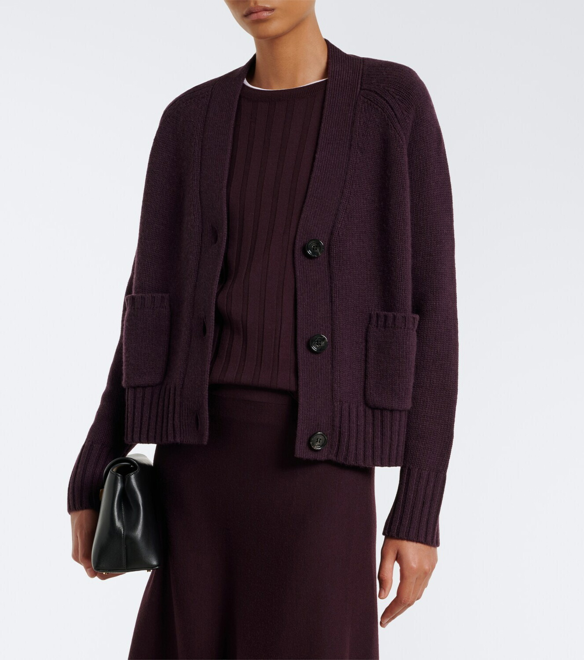 Jardin des Orangers Virgin wool and cashmere cardigan
