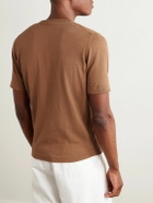 Caruso - Slim-Fit Cotton T-Shirt - Brown