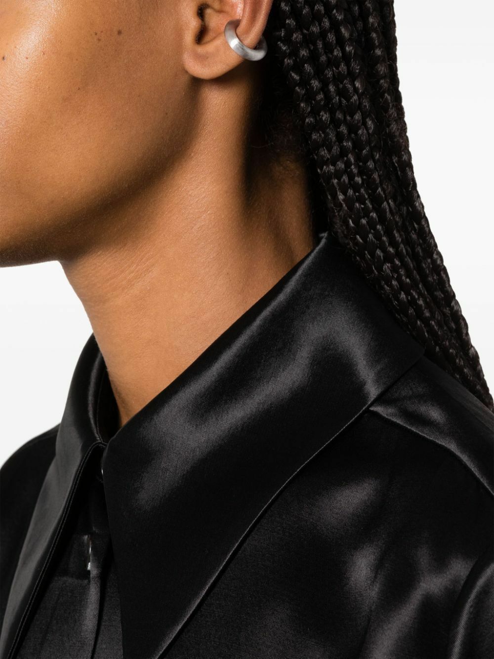 Tom Wood Chunky Satin M Ear Cuff