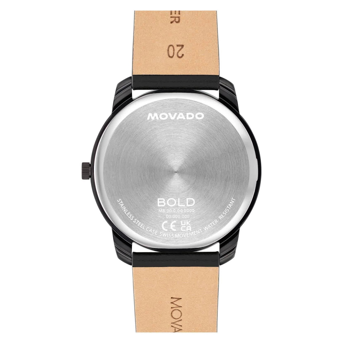 Movado Trend Element Quartz Black Dial Watch 3601020