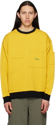 Dime Yellow Pocket Sweatshirt