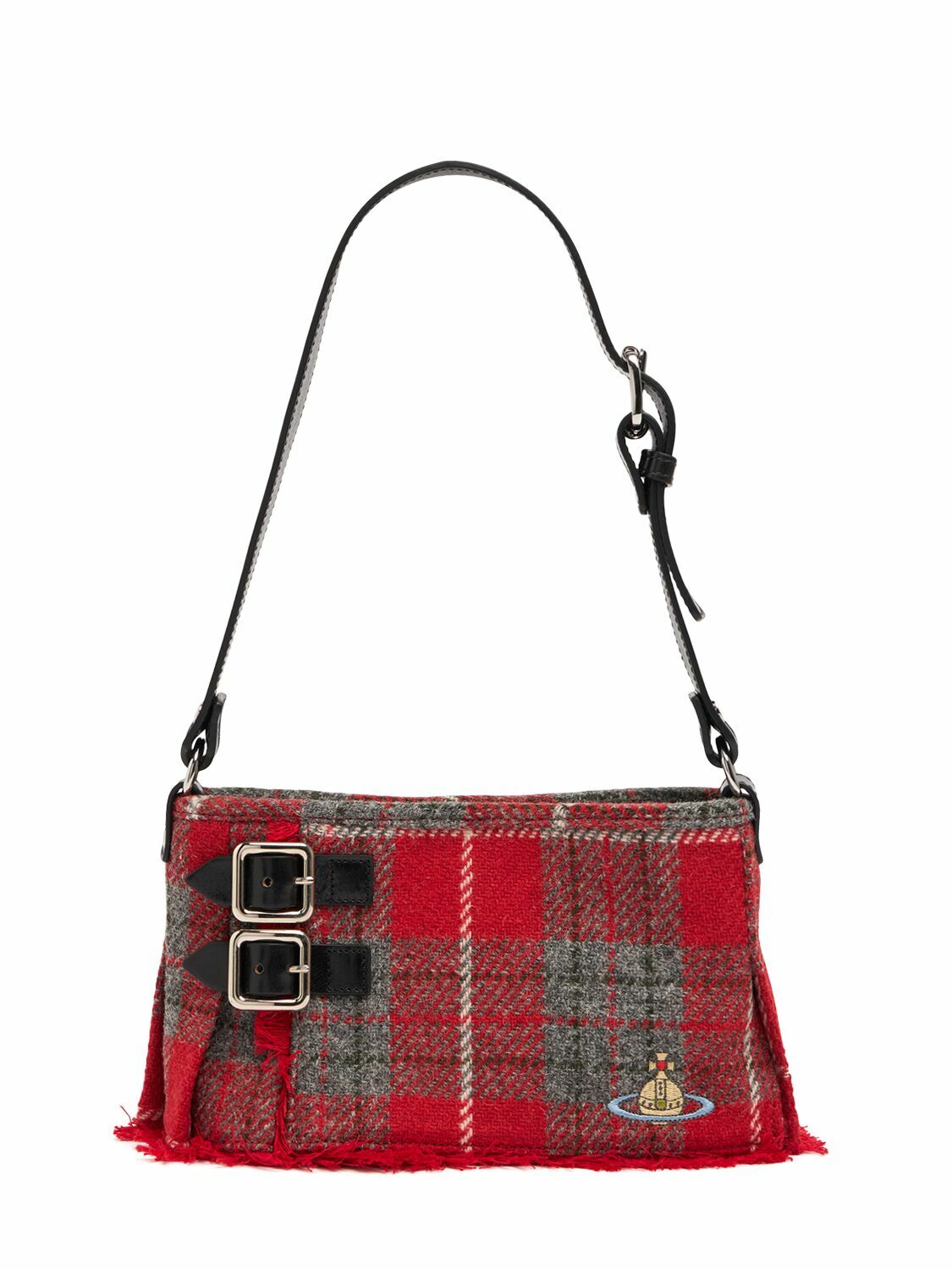 トートバッグ VIVIENNE WESTWOOD Printed Fabric Heather Shoulder Bag Vivienne Westwood Women's' Heather Shoulder Bag in Green