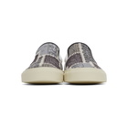 Amiri Grey Bandana Reconstruction Slip-On Sneakers