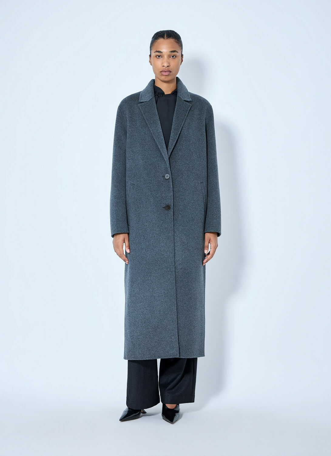 RÓHE Double-Faced Wool Long Coat