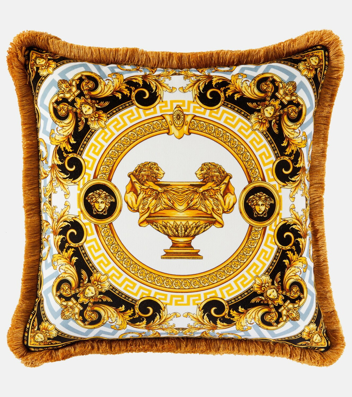 Versace Home La Coupe Des Dieux cotton cushion