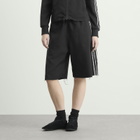 Y-3 Women's 3-Stripe Shorts in Black