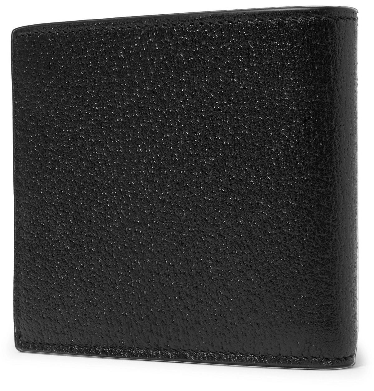 GUCCI - Logo-Print Full-Grain Leather Billfold Wallet - Black
