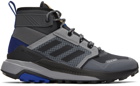 adidas Originals Grey & Black Terrex Trailmarker Mid Sneakers