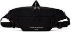 Comme des Garçons Homme Black Cordura Belt Bag