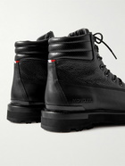Moncler - Peka Leather Hiking Boots - Black