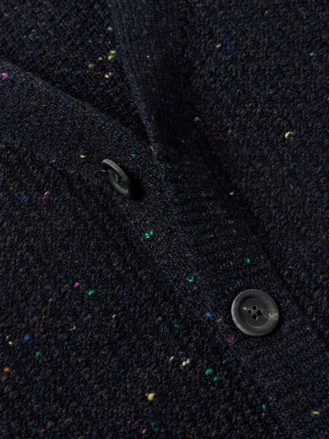 Inis Meáin - Breidin Merino Wool and Cashmere-Blend Gilet - Blue