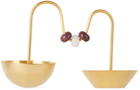 Natalia Criado Gold Apertivo Serving Bowls