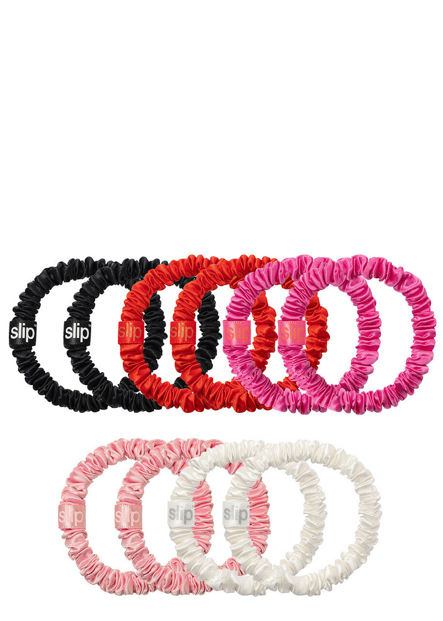 Slip Pure Silk Skinny Scrunchie Cracker - Jean