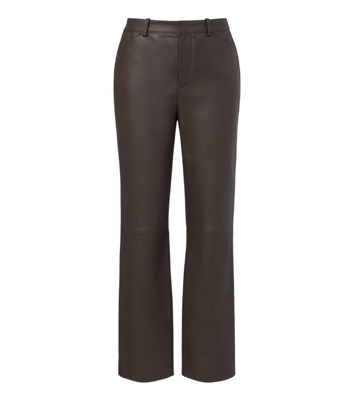 Photo: Vince Leather straight pants