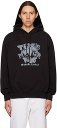 thisisneverthat Black Blurred Hoodie