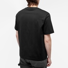 Palm Angels Men's Embroidered Logo Pocket T-Shirt in Black