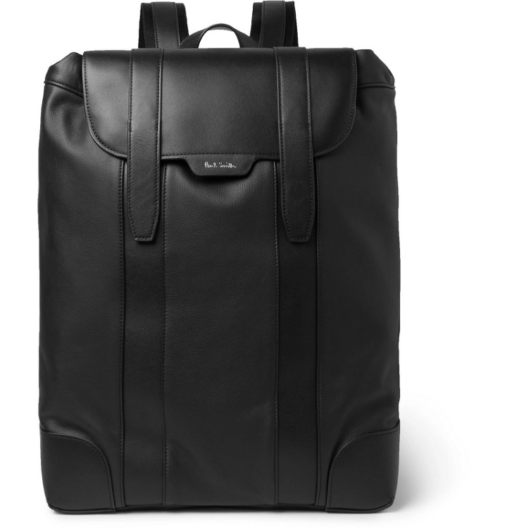 Photo: Paul Smith - Leather Backpack - Black